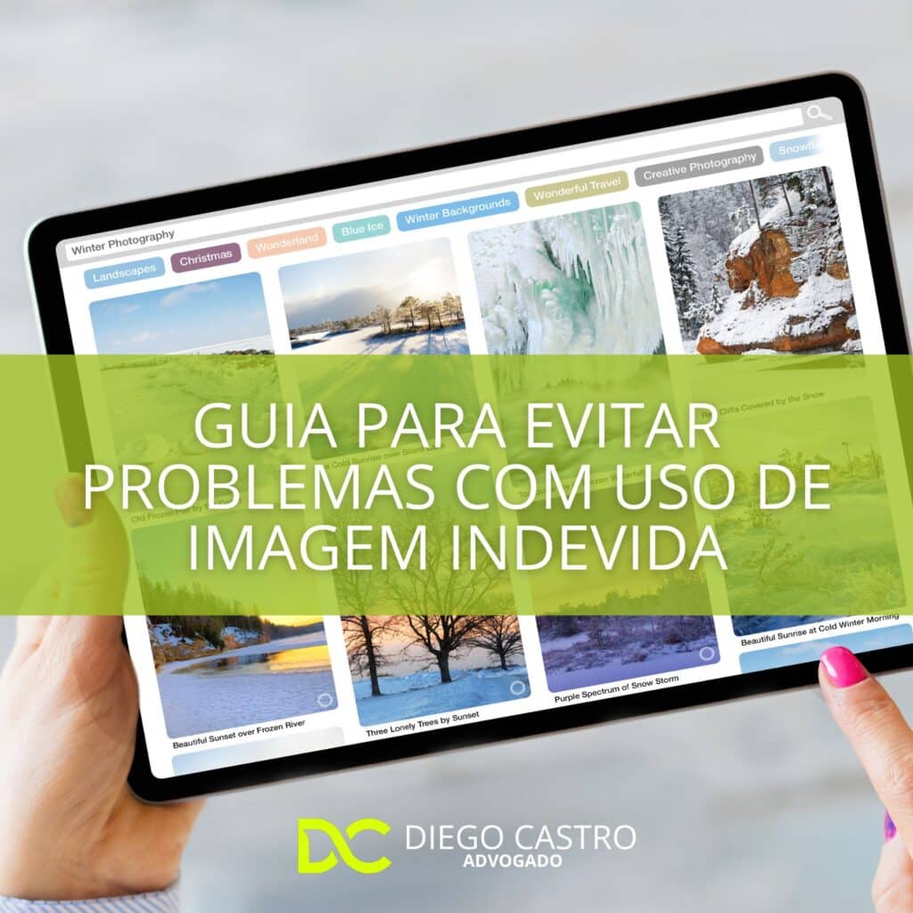 uso de imagem indevida