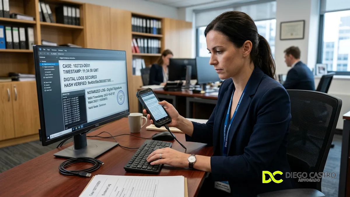 Preservação de provas digitais nas primeiras horas da crise