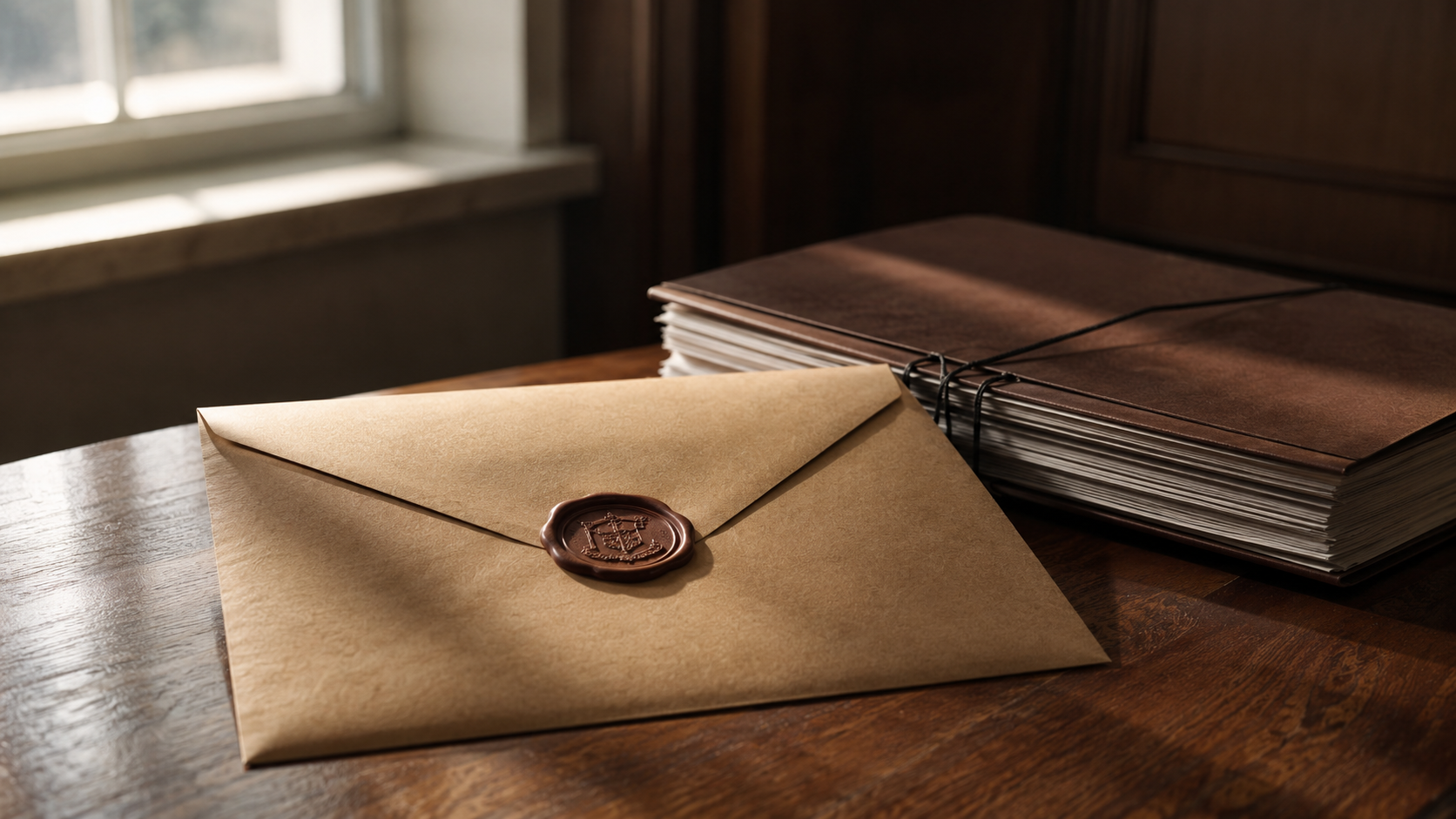 Vazamento de dados: o que fazer nas primeiras horas 2 Fotografia de envelope institucional e documentação de notificação formal