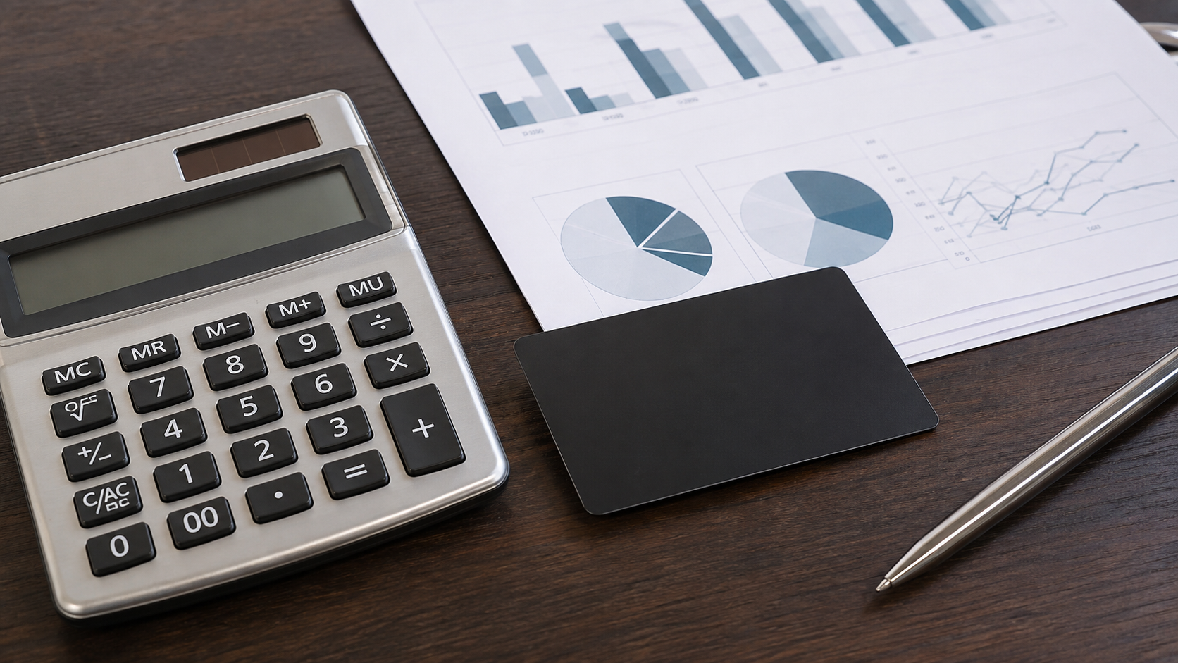 Fotografia de gestão financeira e compliance de agência