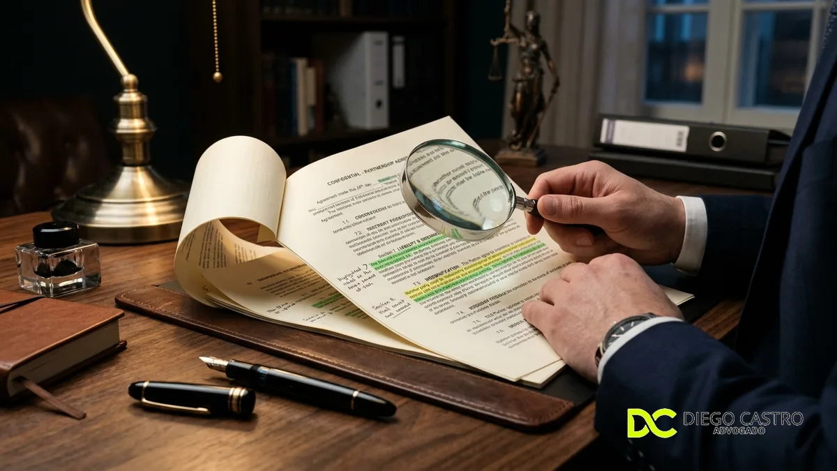 Revisao de contrato pontual: quando vale a pena