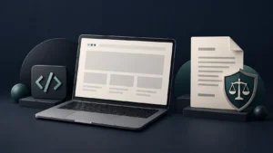 Projeto visual de site acompanhado de contrato e proteção jurídica